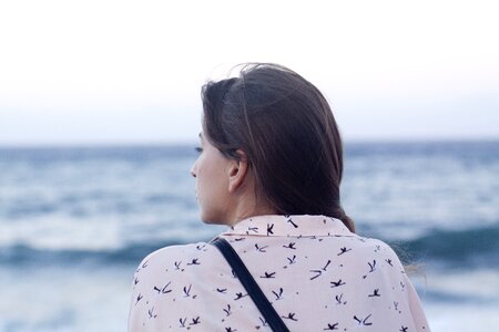 Thinking ocean sea