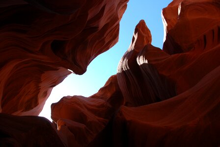 Canyon gorge rock