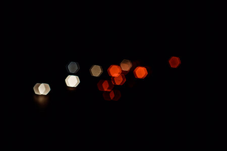 Highway Car Night Lights photo