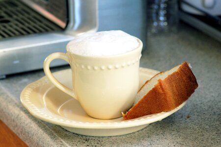 Cafe breakfast espresso