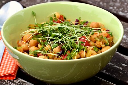 Appetizer bean bowl photo