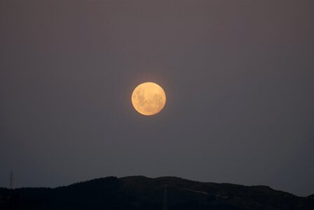 Full full moon moon photo