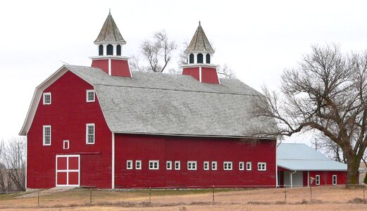 Rustic barn nature photo