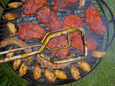 Brand grilled meat grilling
