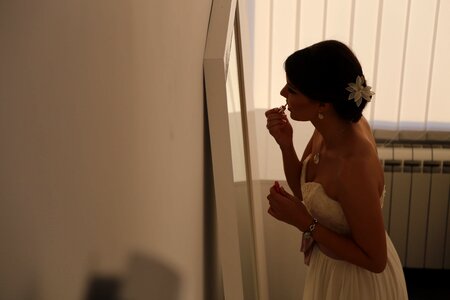 Bride gorgeous hairstyle