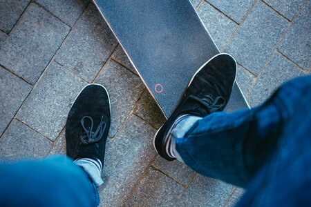 Skateboard Feet photo