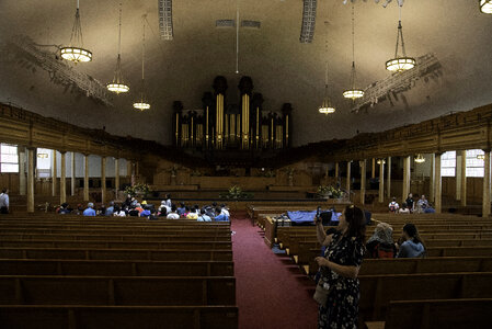 Inside the Large Orchestra Dome photo