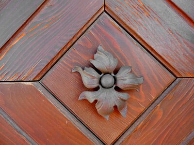 Cast Iron decoration oak