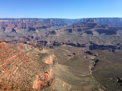 Scenic view in Grand Canyon national park