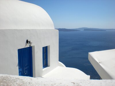 Marine caldera oia