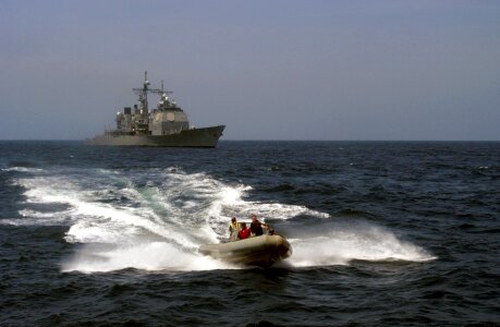 At sea with USS Thomas S. Gates