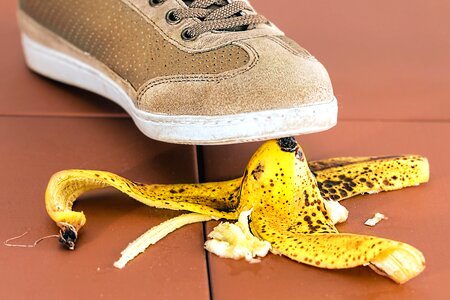 Banana bark floor
