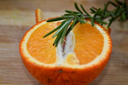 Fresh half rosemary