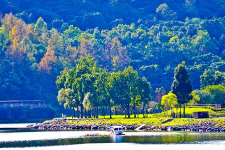 Liyu Lake in Hualien, Taiwan