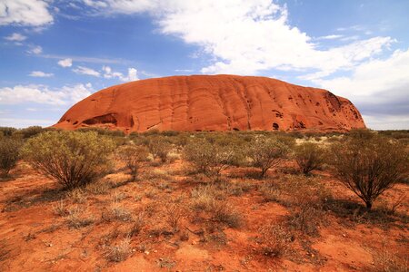 Uluru, Ayers Rock in Northern Territory, Australia photo