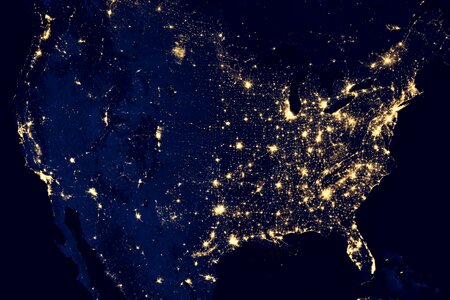 USA from Space photo
