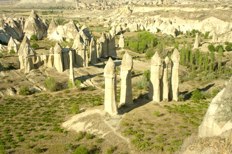 Landscape of Cappadocia in Turkey photo