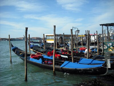 Venice italy gondolas