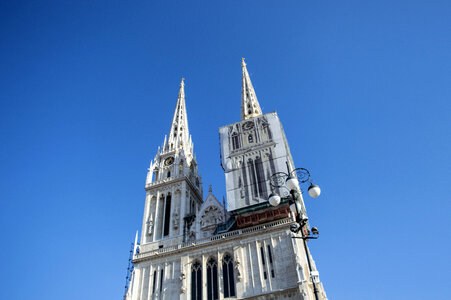 Zagreb Cathedral in Croatia photo