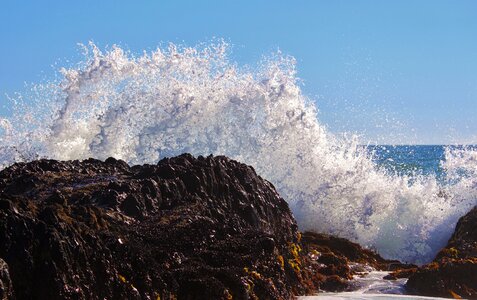Ocean rock coast