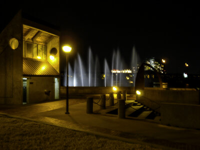 Tulsa's River Parks in fountains in Oklahoma