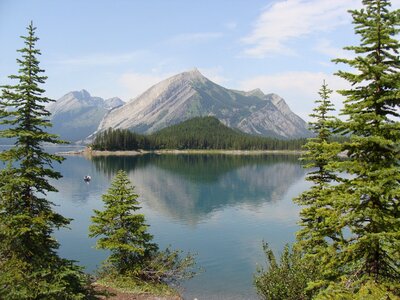 Mountain calm nature