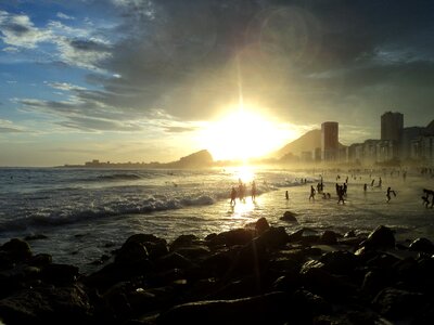 Stones beira mar beach