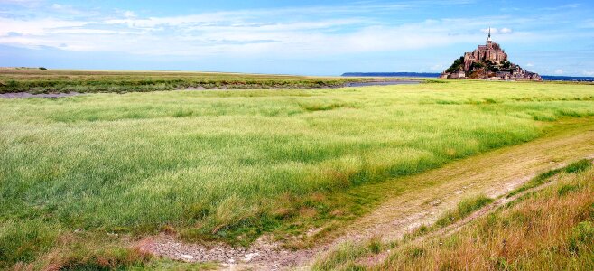 Monastery island abbey photo