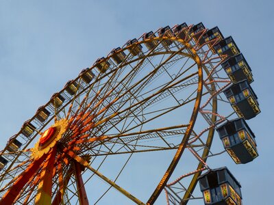 Ferris wheel carousel carnies photo