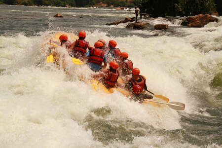 River uganda extreme sports photo
