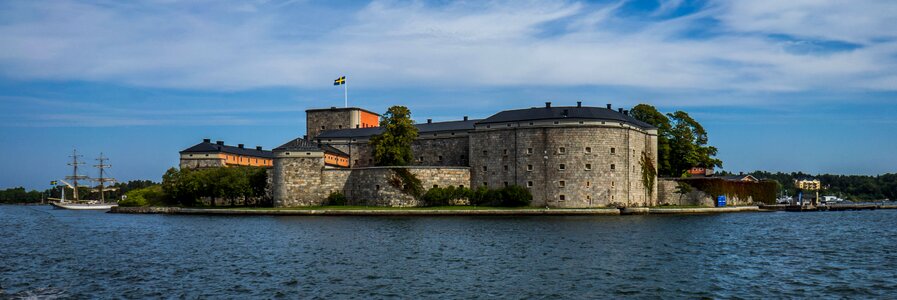 Vaxholm Castle in Stockholm, Sweden photo