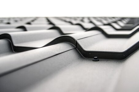 Black the roof of the tile