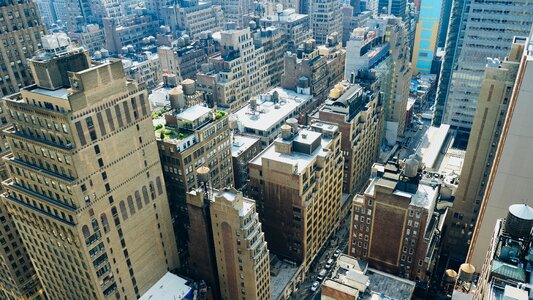 City Aerial View photo