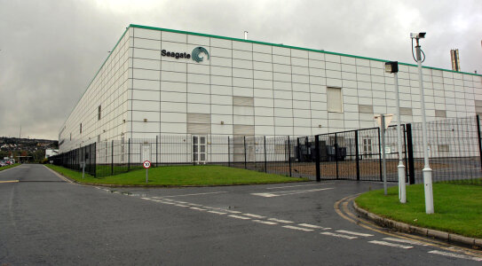 Seagate production facility in Derry, Ireland photo