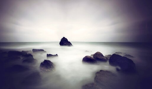Ocean nature landscape