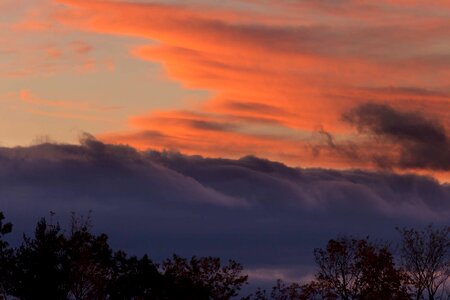 Atmosphere cloud dawn photo