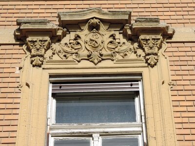 Arabesque baroque facade