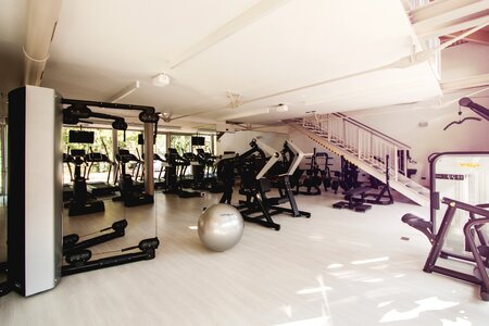 Fitness machines grey