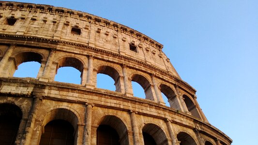 Rome italy colosseum photo