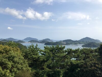 Hallyeosudo National park in Tongyeong, South Korea photo