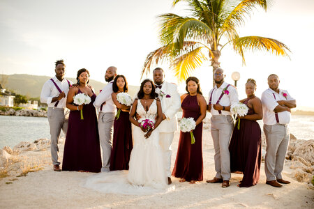 Bridal party bridal party photo