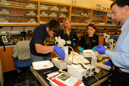 Students in the classroom lab-2