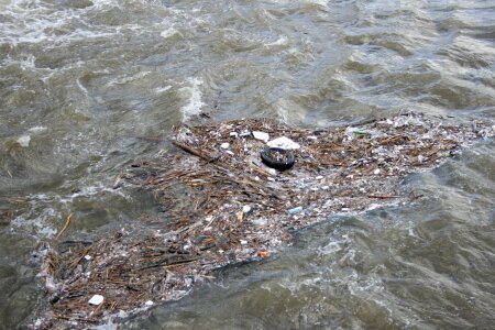Dirt waste pollution