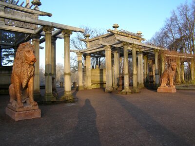 Morning sun monument