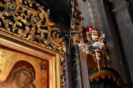 Altar orthodox sculpture photo