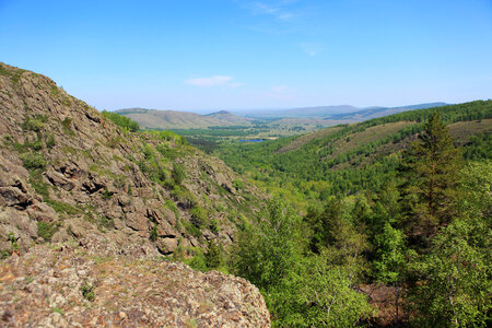 Summer landscape photo