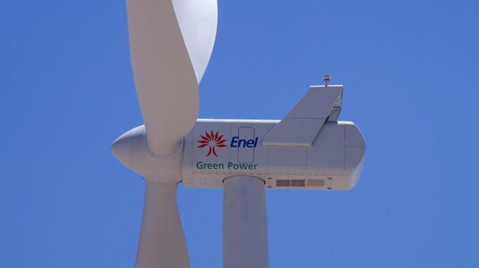 Windmill energy ecological photo