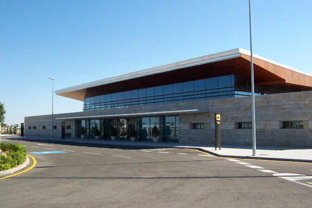 Terminal Albacete Airport in Spain