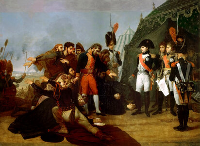 Surrender of Madrid during the Napoleonic Wars photo