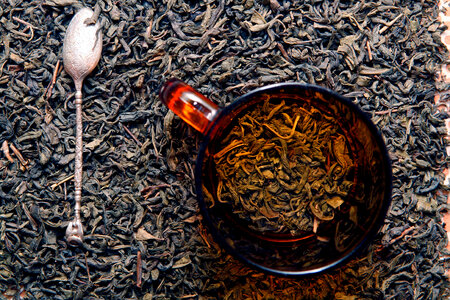 Tea leaves photo